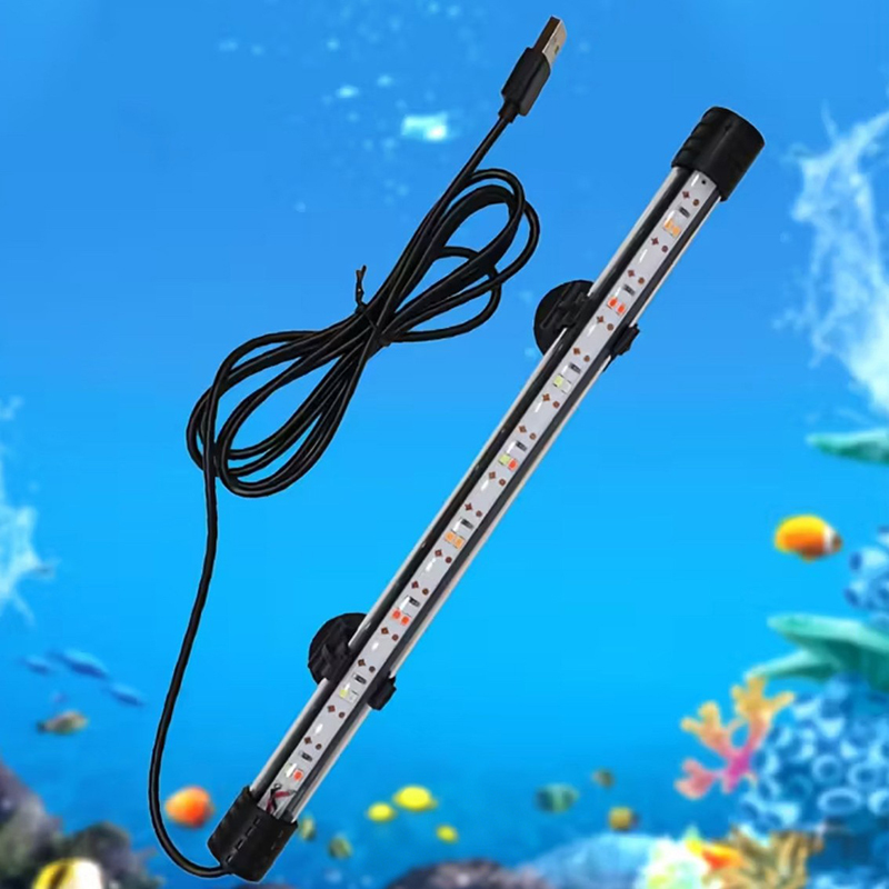 Marine Aquarium Lamp - 17-47CM prise USB lumière d'aquarium LED