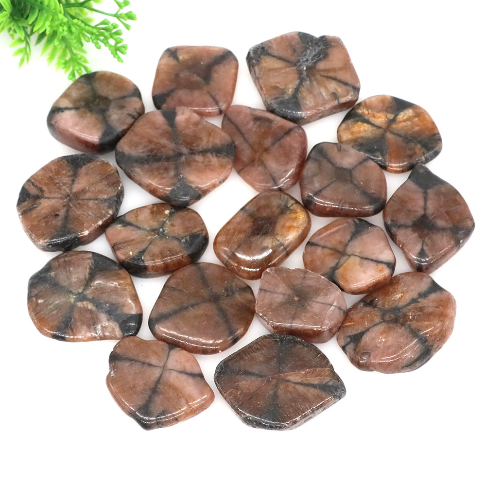 Aquarium Marine Stone - Cristaux de Quartz en Chiastolite croisée