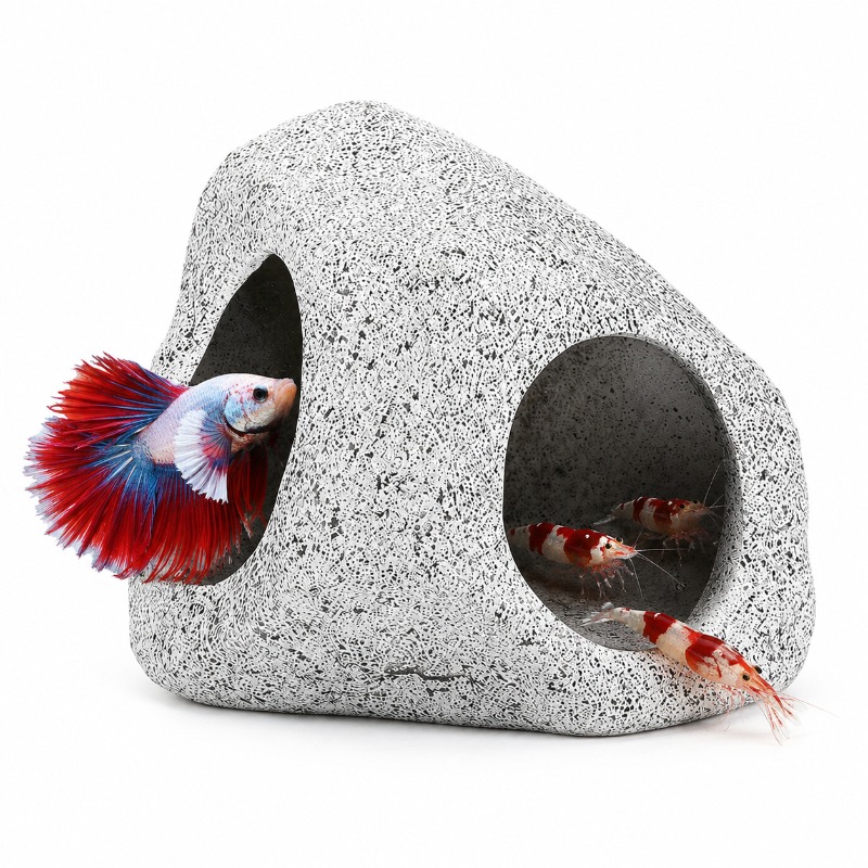 Aquarium Marine Stone - Caverne de roche pour aquarium, décoration
