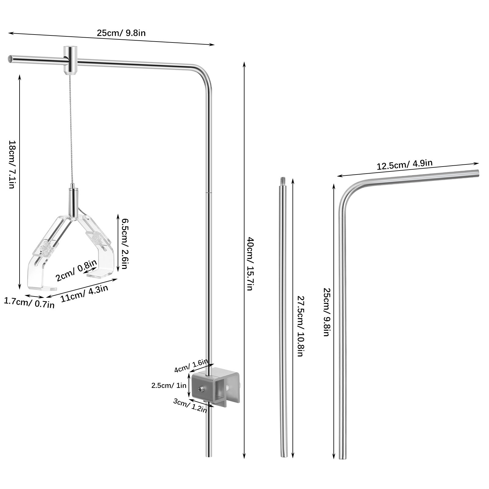 Support de lampe d'aquarium en - Marine Aquarium Lamp avis et prix